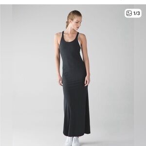 lululemon athletica Backless Teal Dress(teal)